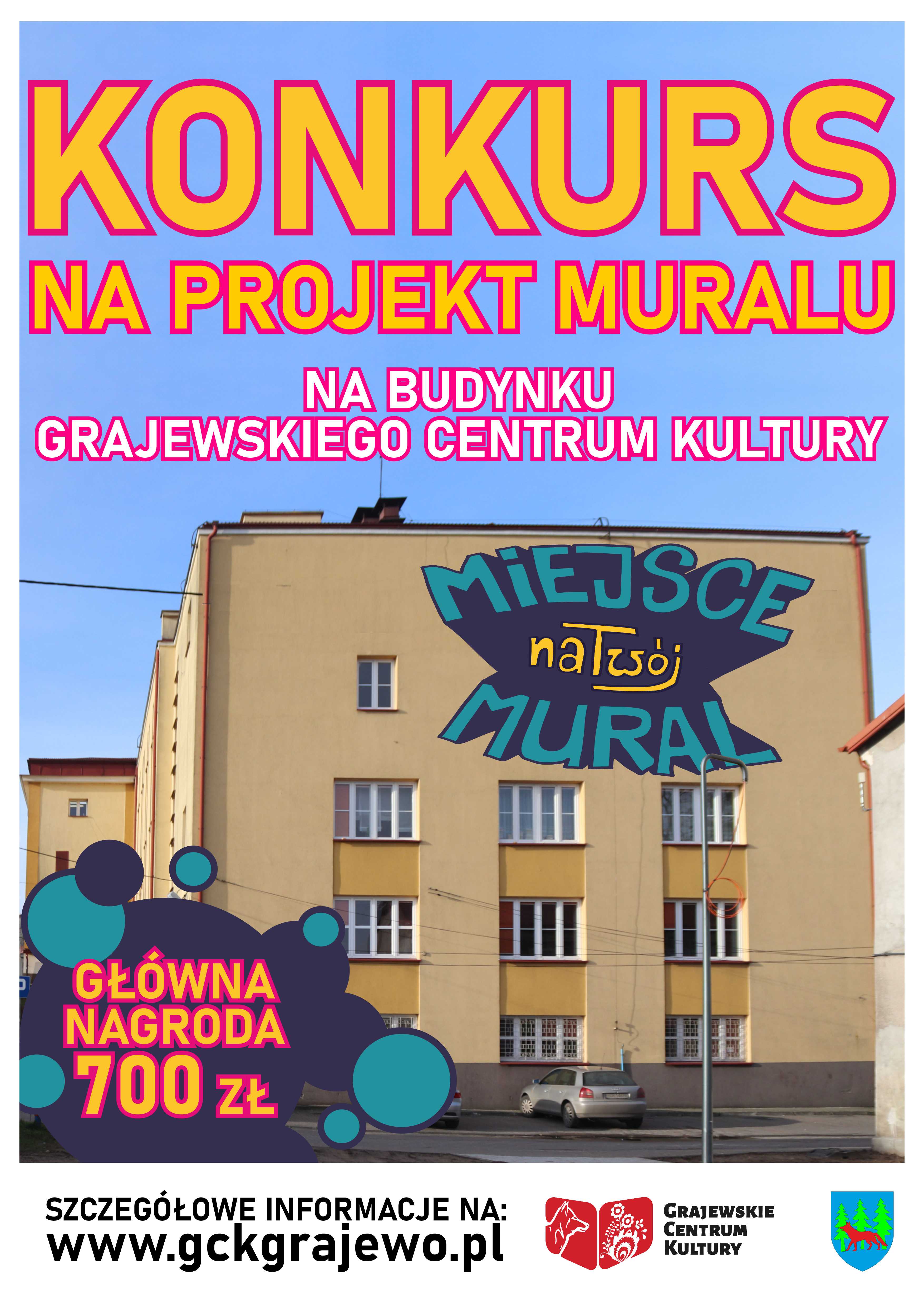 Plakat konkursu na projekt MURALU
